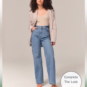 Abercrombie and Fitch High Rise 90s Relaxed Jean